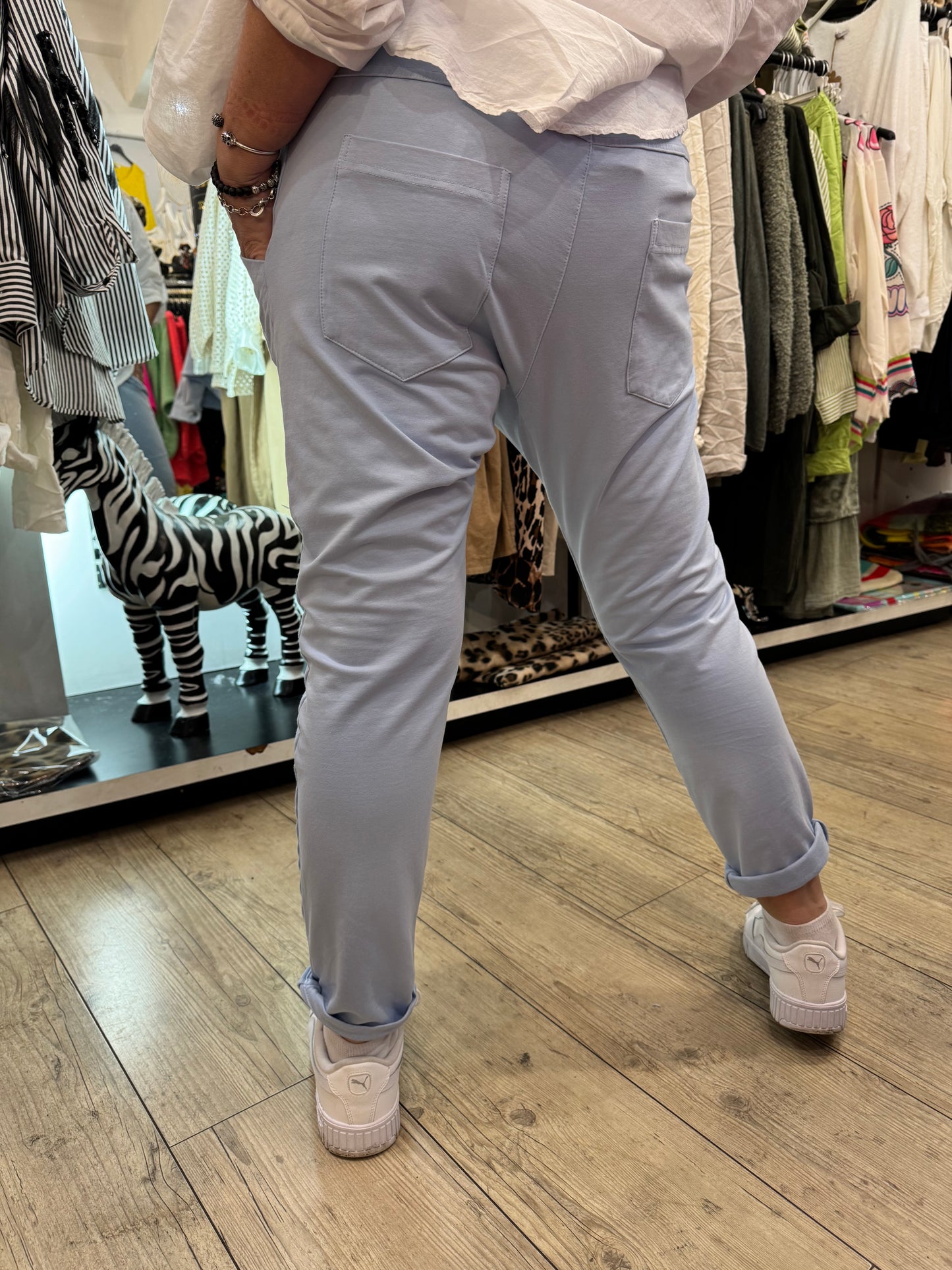 Pantalon jogging bleu