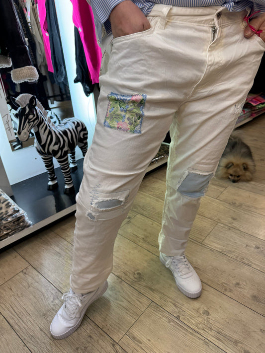 Pantalon blanc Carla