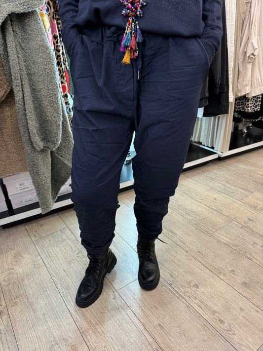 Pantalon magique gde taille marine