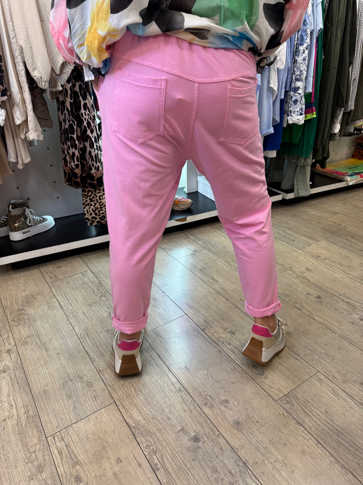 Pantalon Jogging rose