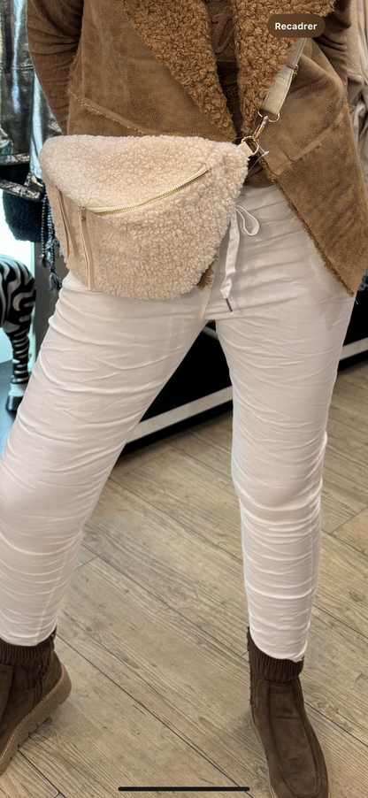 Pantalon magique blanc